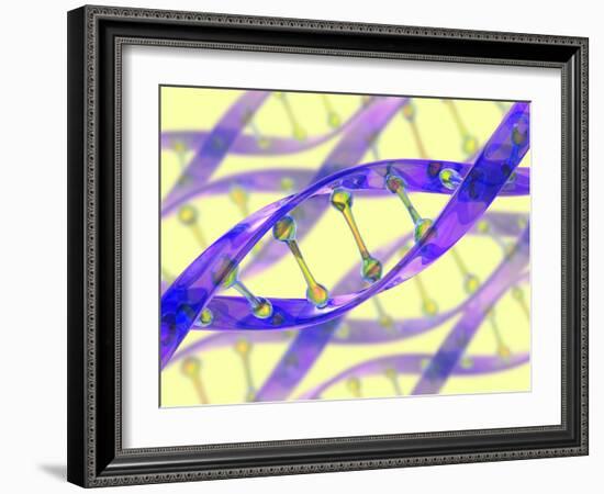 DNA Molecule-David Mack-Framed Photographic Print