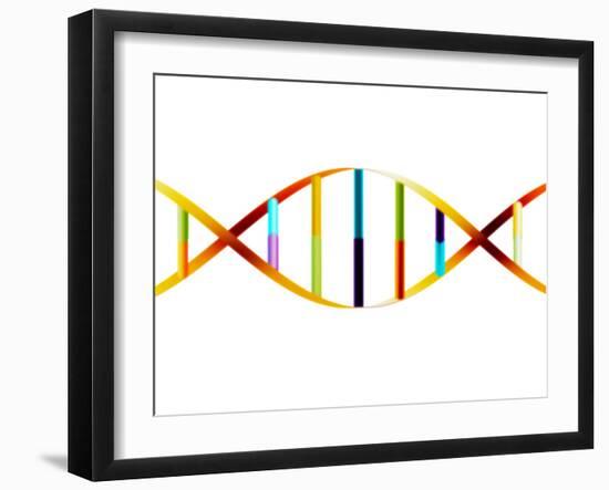DNA Molecule-PASIEKA-Framed Photographic Print