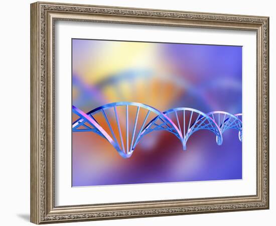 DNA Molecule-PASIEKA-Framed Photographic Print