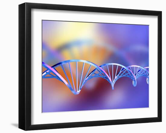 DNA Molecule-PASIEKA-Framed Photographic Print