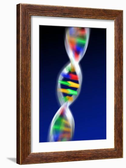 DNA Molecule-PASIEKA-Framed Photographic Print