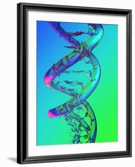 DNA Molecule-PASIEKA-Framed Photographic Print