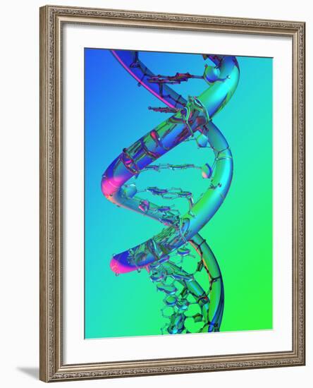 DNA Molecule-PASIEKA-Framed Photographic Print