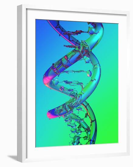 DNA Molecule-PASIEKA-Framed Photographic Print