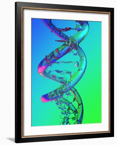 DNA Molecule-PASIEKA-Framed Photographic Print