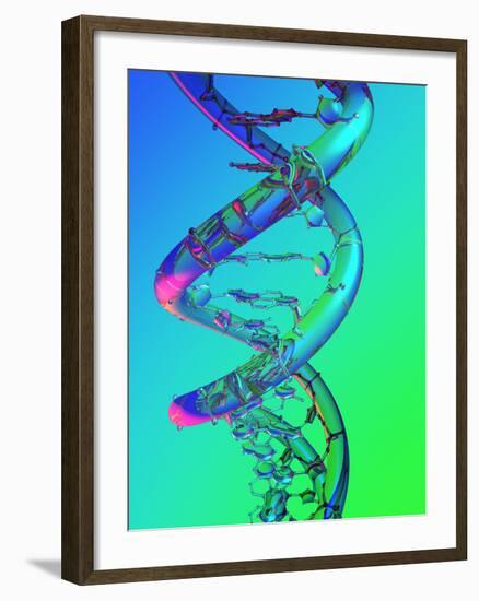 DNA Molecule-PASIEKA-Framed Photographic Print