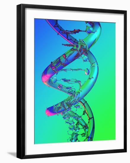 DNA Molecule-PASIEKA-Framed Photographic Print