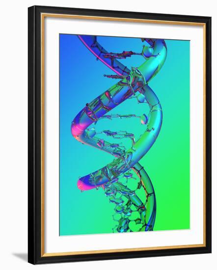 DNA Molecule-PASIEKA-Framed Photographic Print