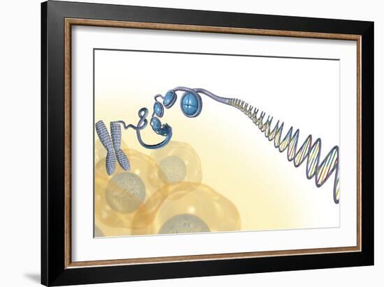 DNA Packaging, Artwork-Henning Dalhoff-Framed Photographic Print