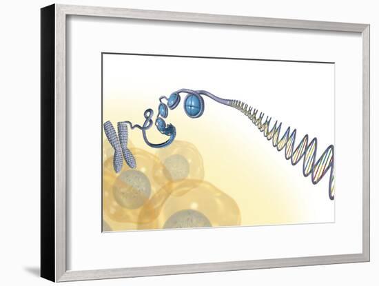 DNA Packaging, Artwork-Henning Dalhoff-Framed Photographic Print