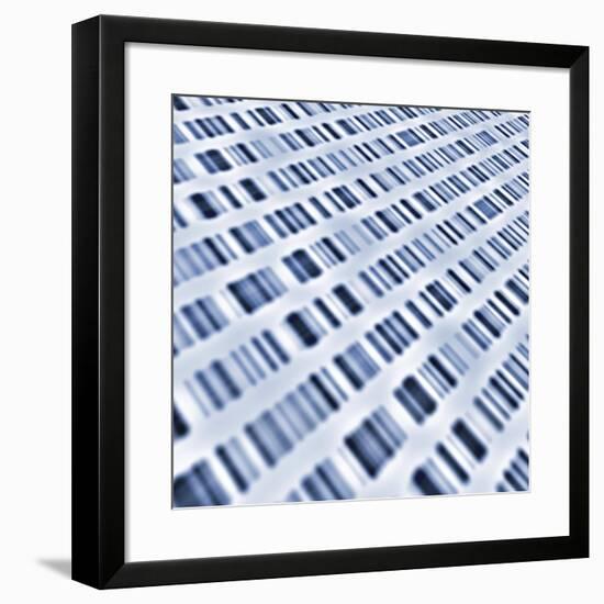 DNA Sequences-PASIEKA-Framed Photographic Print