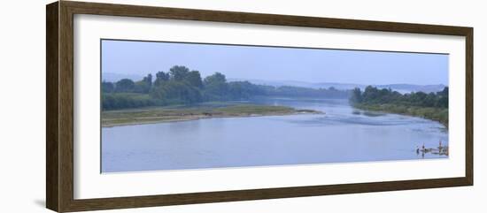 Dniester river in Halych, Ivano-Frankivsk Oblast, Ukraine-Ivan Vdovin-Framed Photographic Print