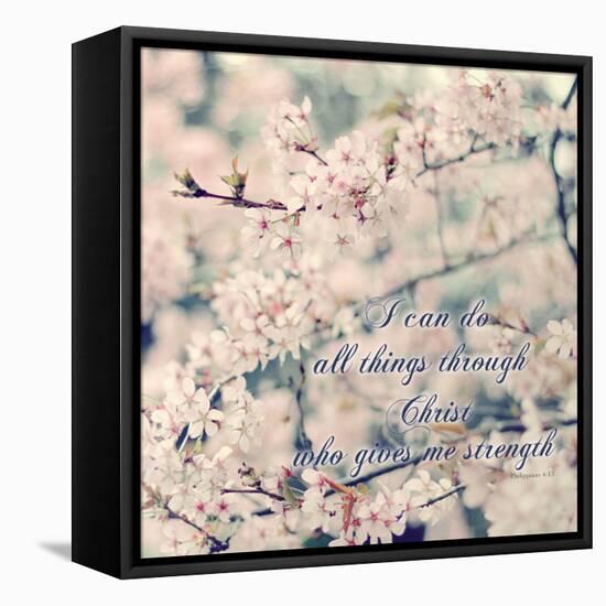 Do All Things With Christ-Sarah Gardner-Framed Stretched Canvas