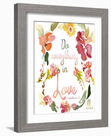 Do Everything In Love-Lanie Loreth-Framed Art Print