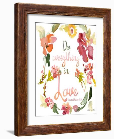 Do Everything In Love-Lanie Loreth-Framed Art Print