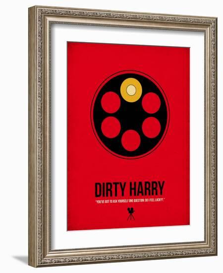 Do I Feel Lucky?-David Brodsky-Framed Art Print