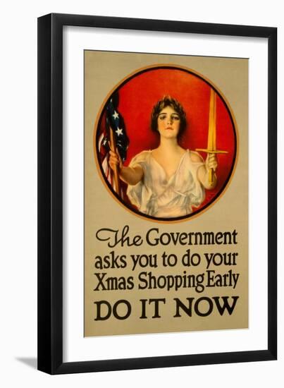 Do It Now-William Haskell Coffin-Framed Art Print