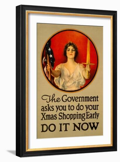 Do It Now-William Haskell Coffin-Framed Art Print