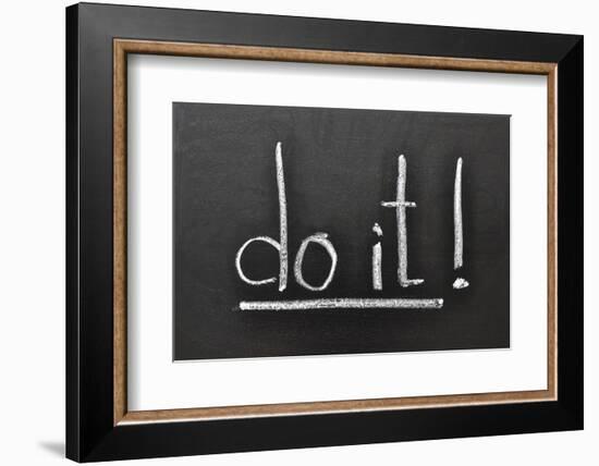 Do It-Yury Zap-Framed Photographic Print