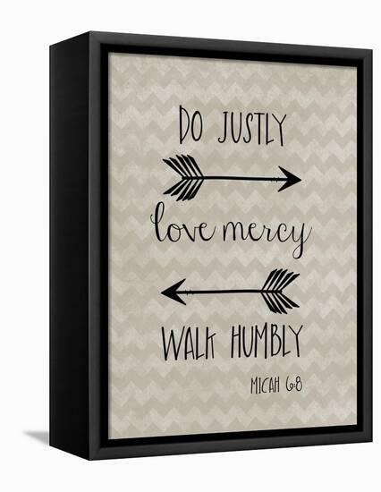 Do Justly-Erin Clark-Framed Premier Image Canvas