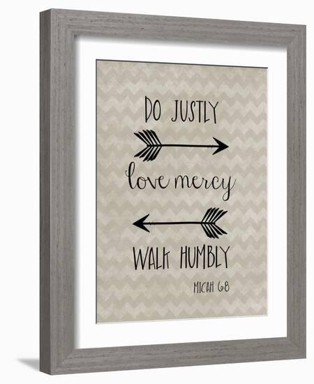 Do Justly-Erin Clark-Framed Giclee Print