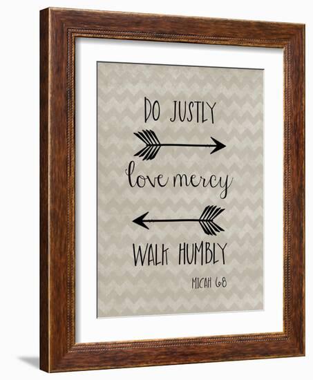 Do Justly-Erin Clark-Framed Giclee Print