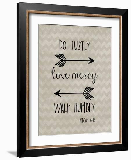 Do Justly-Erin Clark-Framed Giclee Print