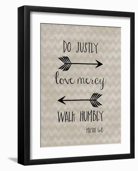 Do Justly-Erin Clark-Framed Giclee Print