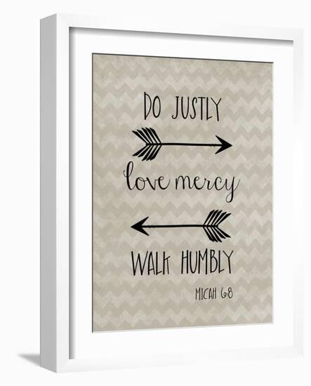 Do Justly-Erin Clark-Framed Giclee Print