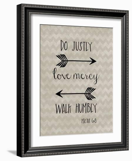 Do Justly-Erin Clark-Framed Giclee Print