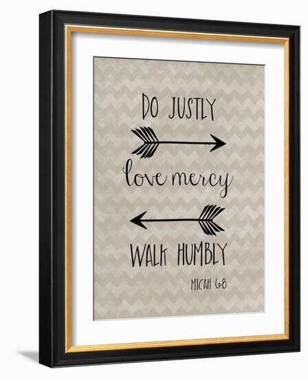 Do Justly-Erin Clark-Framed Giclee Print