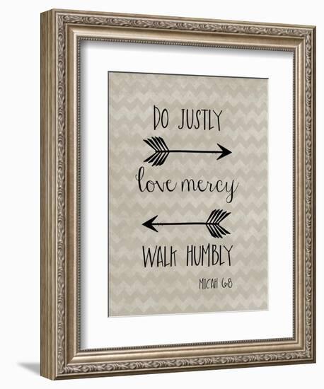 Do Justly-Erin Clark-Framed Giclee Print