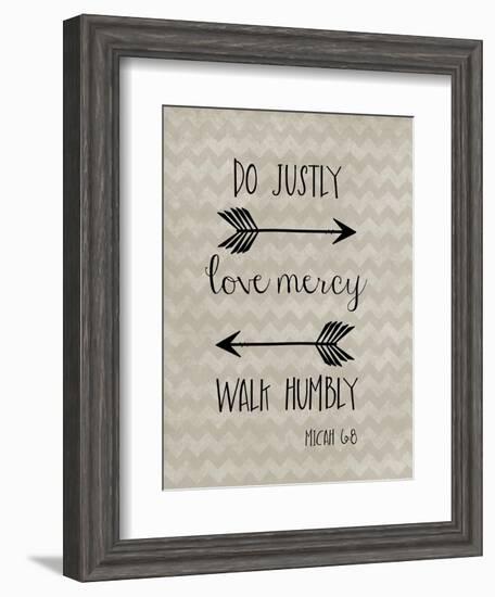 Do Justly-Erin Clark-Framed Giclee Print