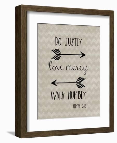 Do Justly-Erin Clark-Framed Giclee Print