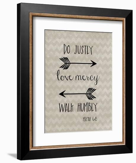 Do Justly-Erin Clark-Framed Giclee Print