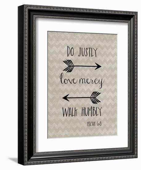 Do Justly-Erin Clark-Framed Giclee Print