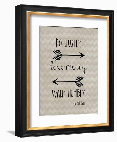 Do Justly-Erin Clark-Framed Giclee Print