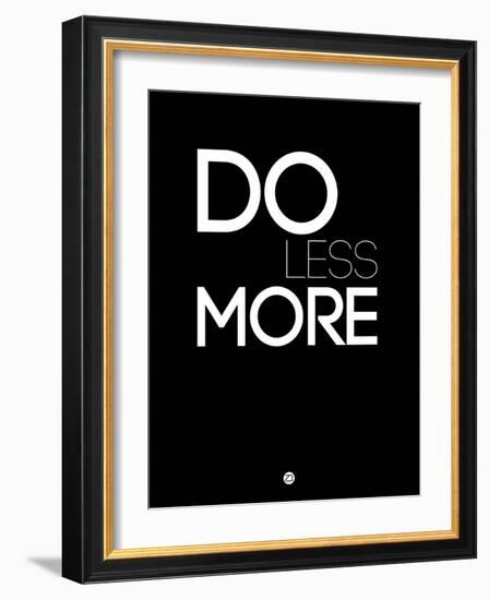 Do Less More-NaxArt-Framed Art Print