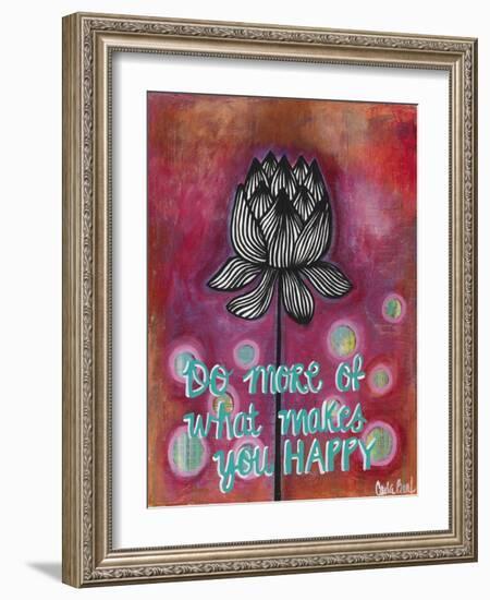 Do More-Carla Bank-Framed Giclee Print