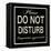 Do Not Disturb-Sloane Addison  -Framed Stretched Canvas