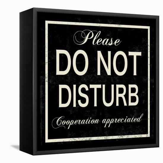 Do Not Disturb-Sloane Addison  -Framed Stretched Canvas