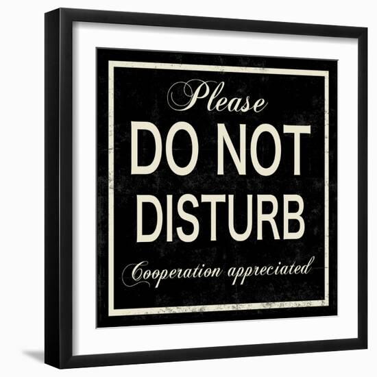 Do Not Disturb-Sloane Addison  -Framed Art Print