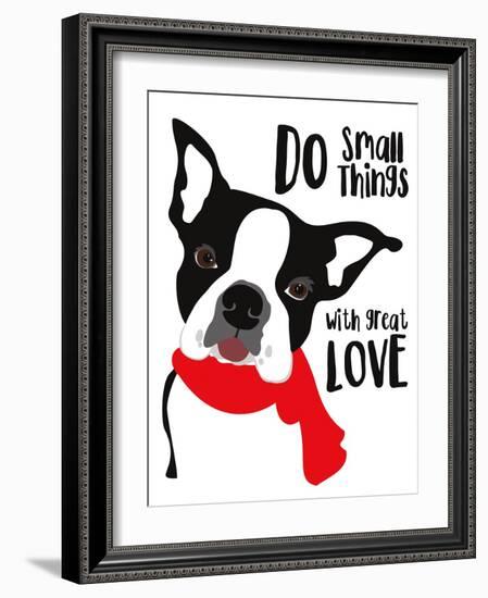 Do Small Things with Great Love-Ginger Oliphant-Framed Art Print