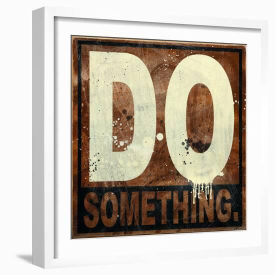 Do Something-Daniel Bombardier-Framed Giclee Print