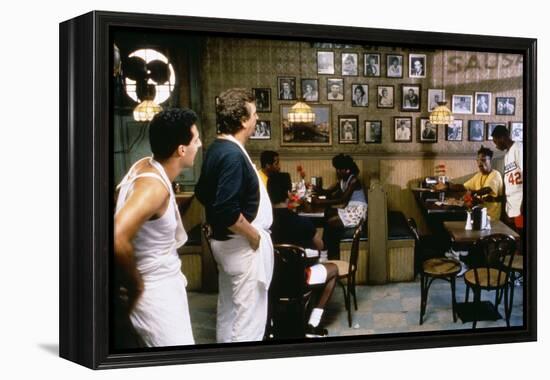 DO THE RIGHT THING de SpikeLee avec John Turturro, Danny Aiello, Giancarlo Esposito et Spike Lee, 1-null-Framed Stretched Canvas