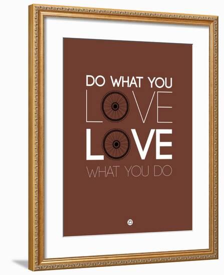 Do What You Love Love What You Do 8-NaxArt-Framed Art Print