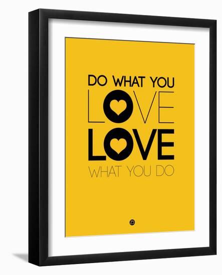 Do What You Love What You Do 2-NaxArt-Framed Art Print