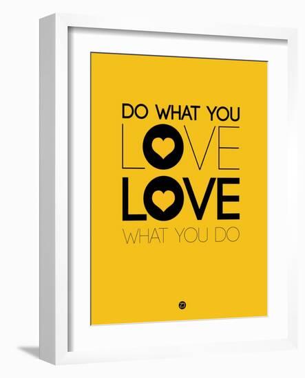 Do What You Love What You Do 2-NaxArt-Framed Art Print