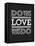 Do What You Love-null-Framed Stretched Canvas