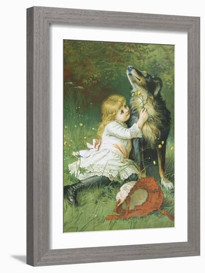 Do You Like Butter-Charles Burton Barber-Framed Giclee Print